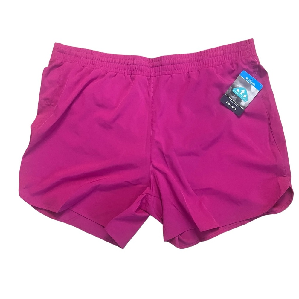 Columbia Women’s Hike Fuchsia Pink Shorts 1X